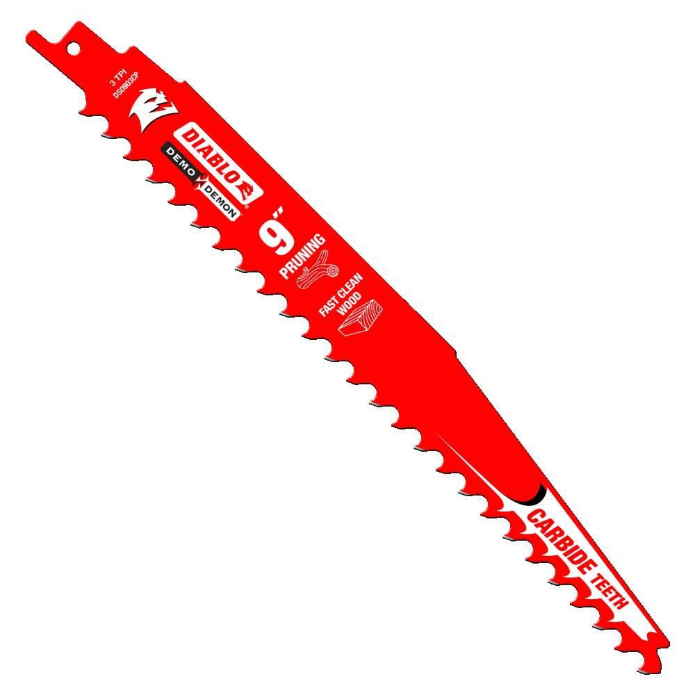 Diablo Tools 9in Carbide Tipped Pruning and Clean Wood Blade (3 pk), large image number 2
