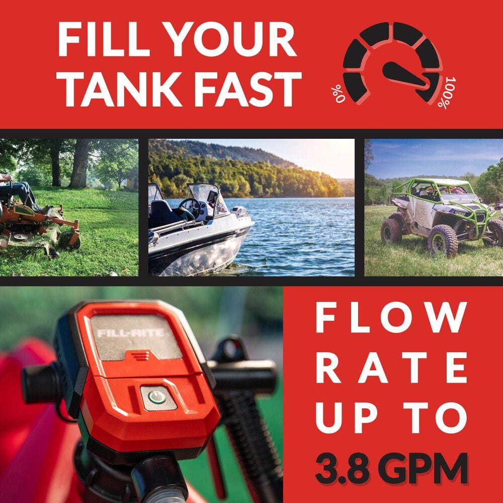Fill-Rite Battery-Powered Liquid Transfer Pump 3.8 GPM, large image number 3