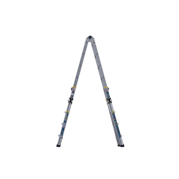 Werner 375 Lbs 22 Ft. Reach Height Aluminum Multi-Position Ladder, large image number 14