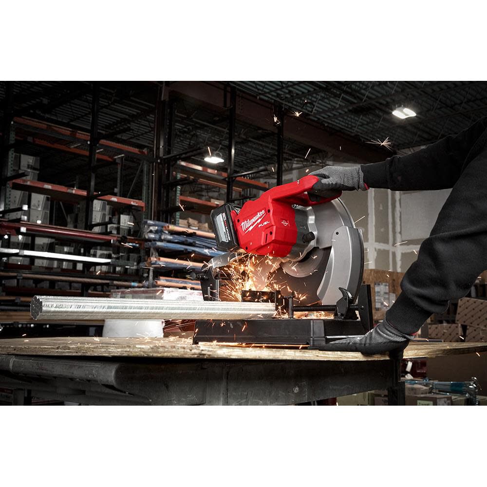 Milwaukee M18 FUEL 14inch Abrasive Chop Saw (Bare Tool), large image number 14