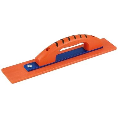 Kraft Tool Co Orange Thunder 16 in x 3 in Hand Float with ProForm Handle