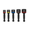 Klein Tools Magnetic 2 Inch Shaft Power Nut Setters 5 Pieces, small image number 1