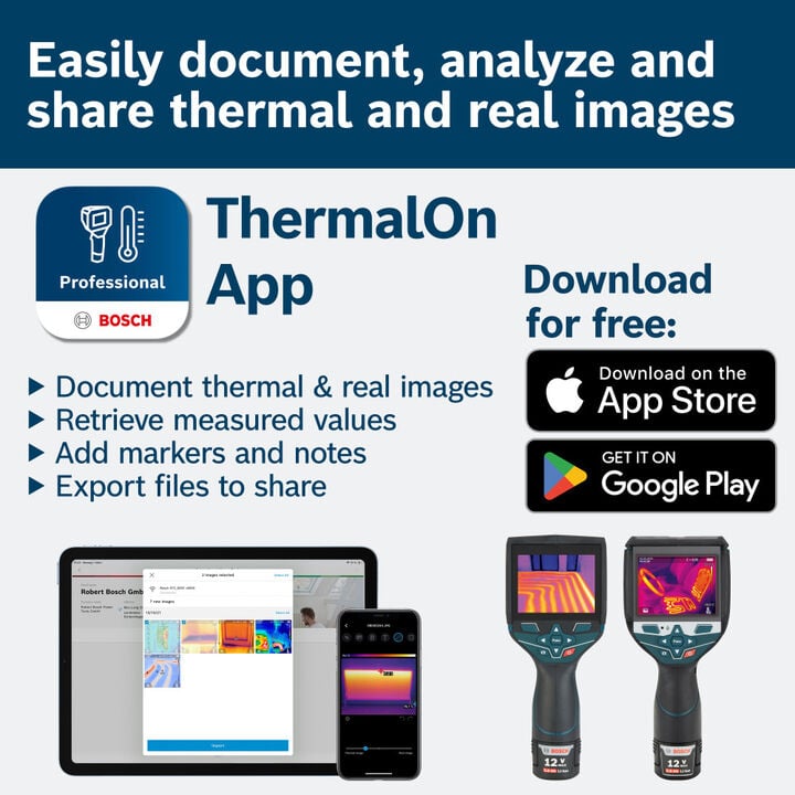 Bosch 12V Max Connected Thermal Camera, large image number 8