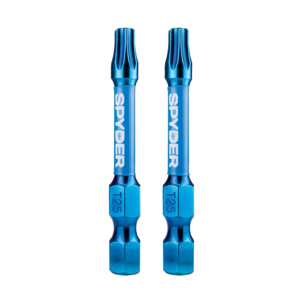 Spyder 2 Inch T25 Impact Driver Bit, 2 Pieces, large image number 1