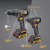 CAT 18V Cordless Hammer Drill and Impact Driver Combo Kit with Two Batteries, small