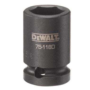 DEWALT 1/2 Drive X 5/8 6PT Standard Impact Socket
