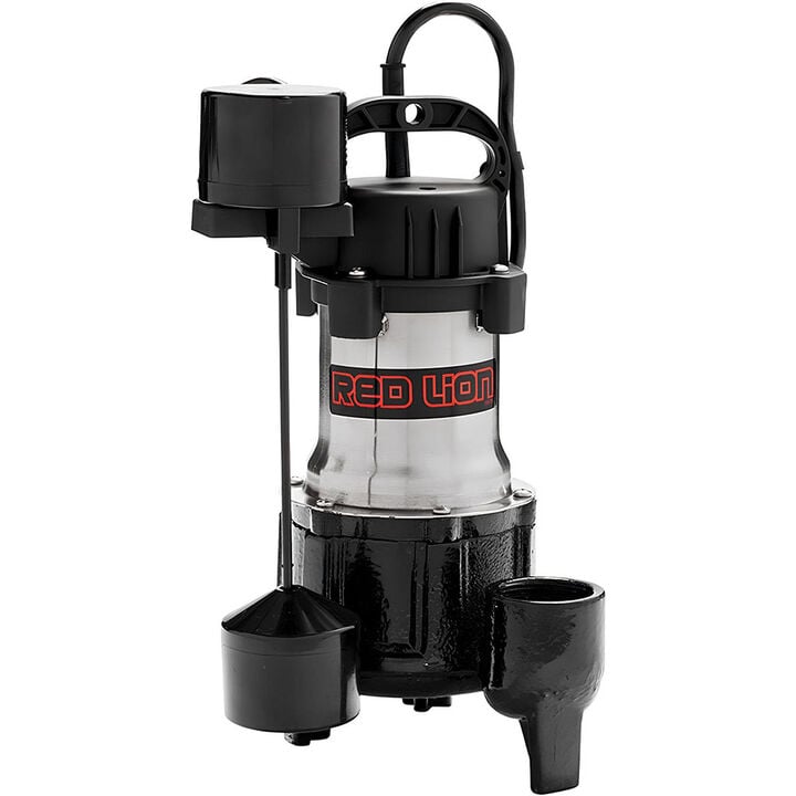 Red Lion 1/2 HP 3450 GPH Submersible Stainless Steel Sump Pump