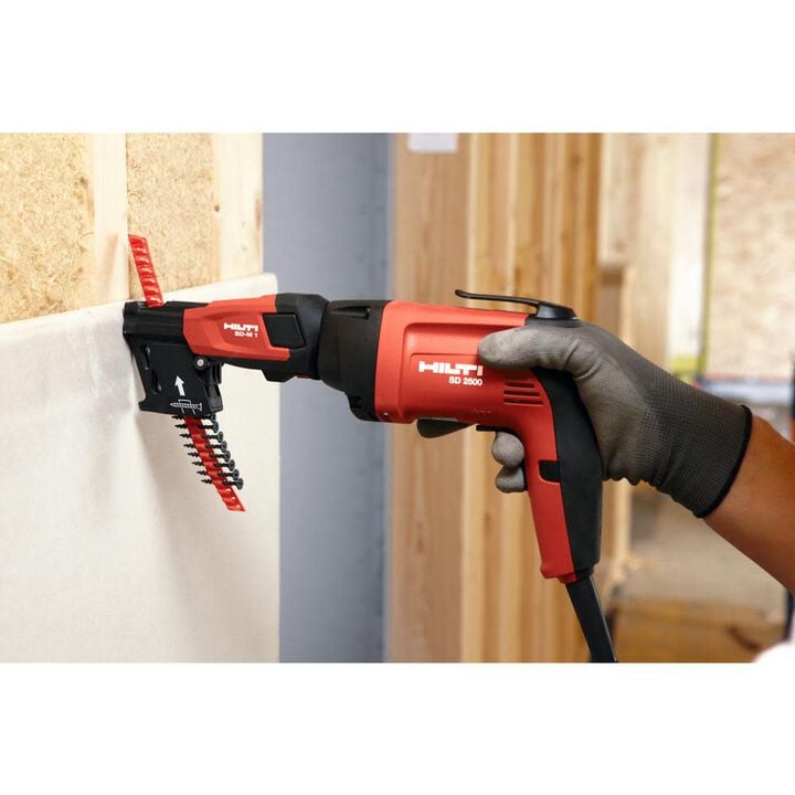 Hilti #6 x 1-5/8 In. Length Square Drive Bugle Head Black Drywall Screw, large image number 2