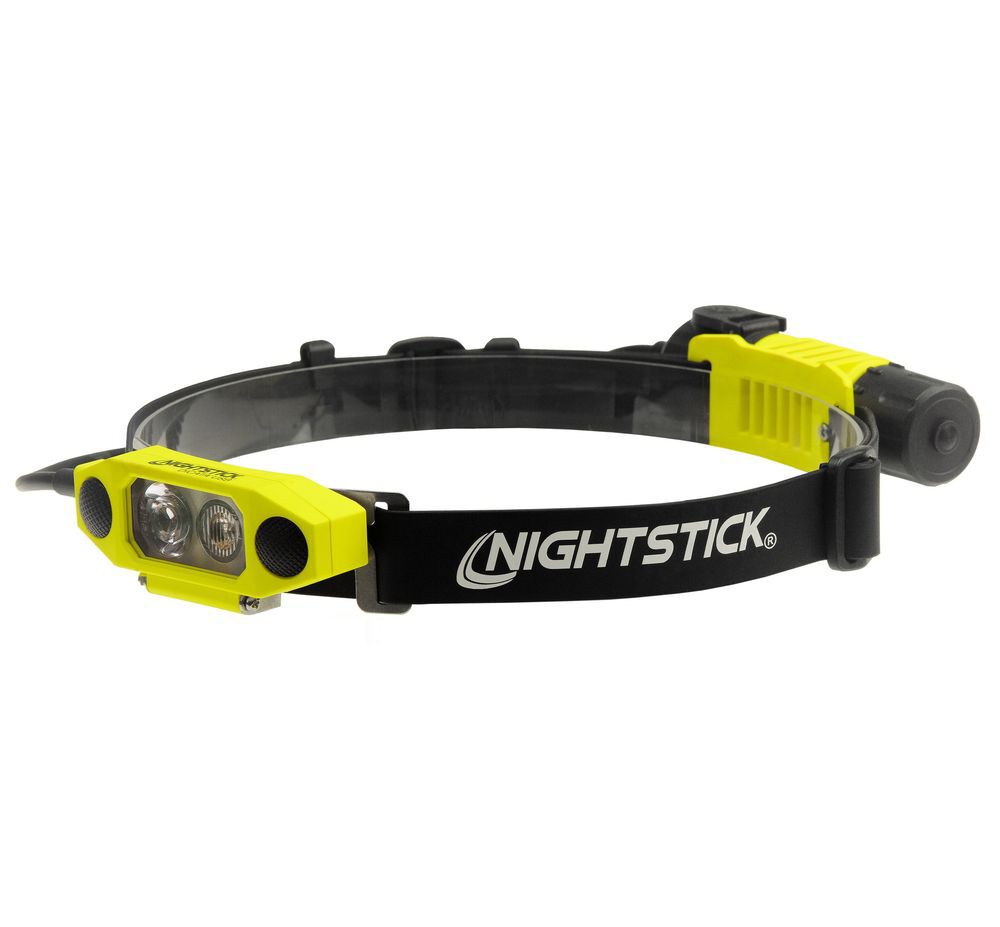 Nightstick DICATA USB Intrinsically Safe Low-Profile Dual-Light Headlamp, large image number 1