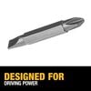 DEWALT #2 Phillips/#8 Slotted Double Ended Screwdriver Bit, small image number 4