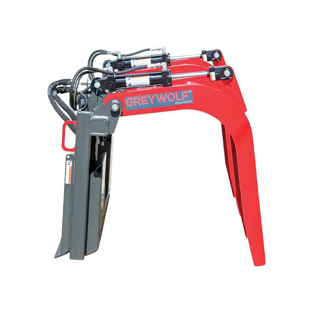 GreyWolf Attachments Double Grapple Skid Steer Attachment, large image number 4