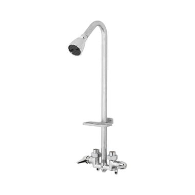Homewerks Shower Wall Mount Tub Faucet Chrome 2 Handle