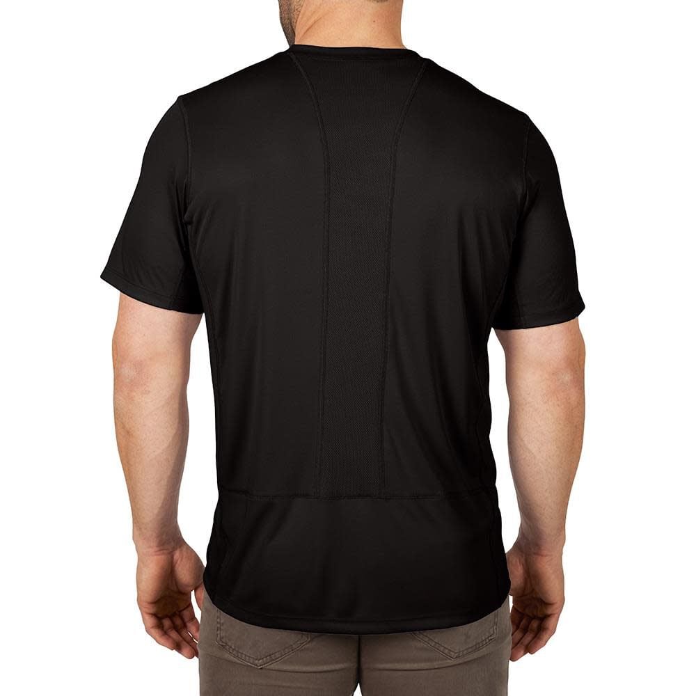 Milwaukee Workskin Lightweight Performance Shirt Short Sleeve Shirt Black 2X, large image number 7