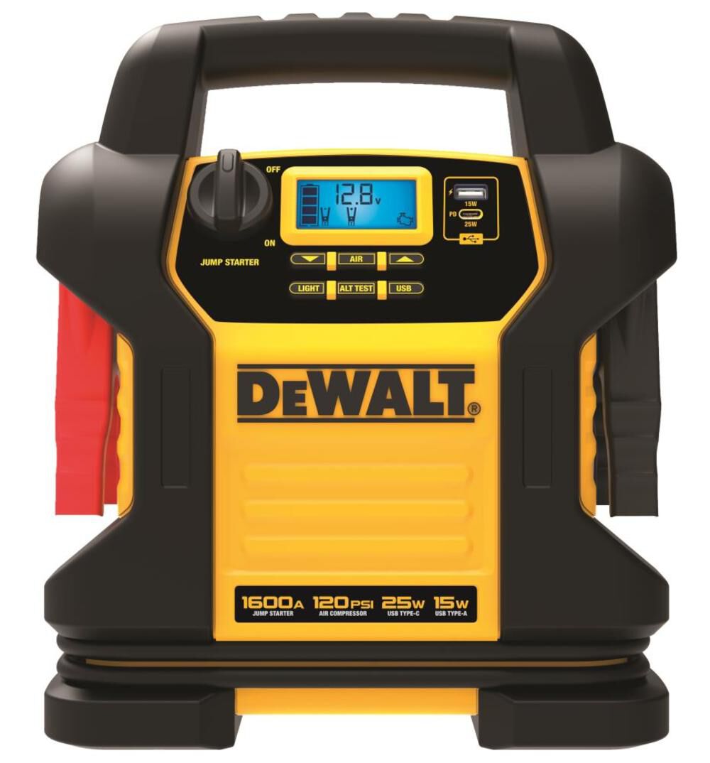 DEWALT 1600 Peak Amp Jump Starter and Power Station DXAEJ14TYPE2 Acme