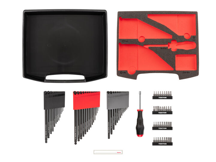 Tekton L-Key and Bit Driver Set (0.050-3/8 in, 1.3-10 mm, #1-#3, T7-T30), large image number 2