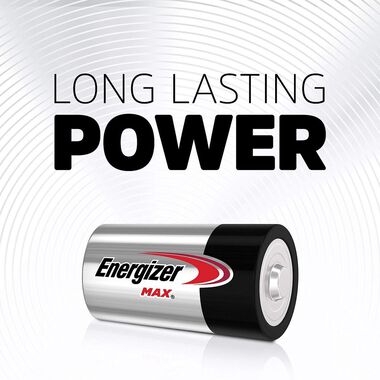 plisseret klasselærer boliger Energizer Max E95 D Cell 1.5V Alkaline Non-Rechargeable Battery 4pk E95BP-4  from Energizer - Acme Tools