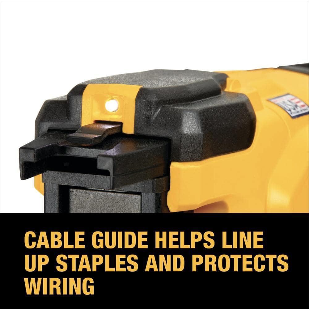 DEWALT 20V MAX Cordless Stapler & Insulated Cable Staples Bundle, large image number 8