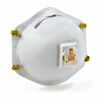 3M Cup Shaped Cool Flow Valve N95 Particulate Respirator - 10 Pack, small image number 3