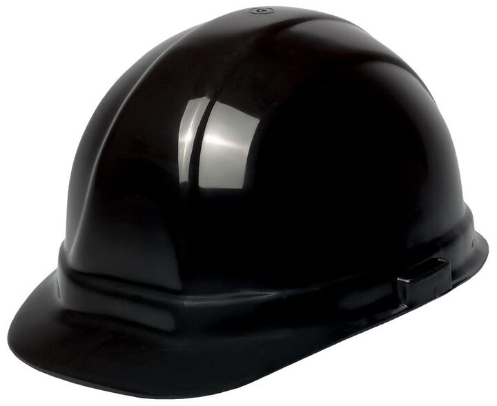 Delta Plus Omega II Hard Hat with Ratchet Suspension Black