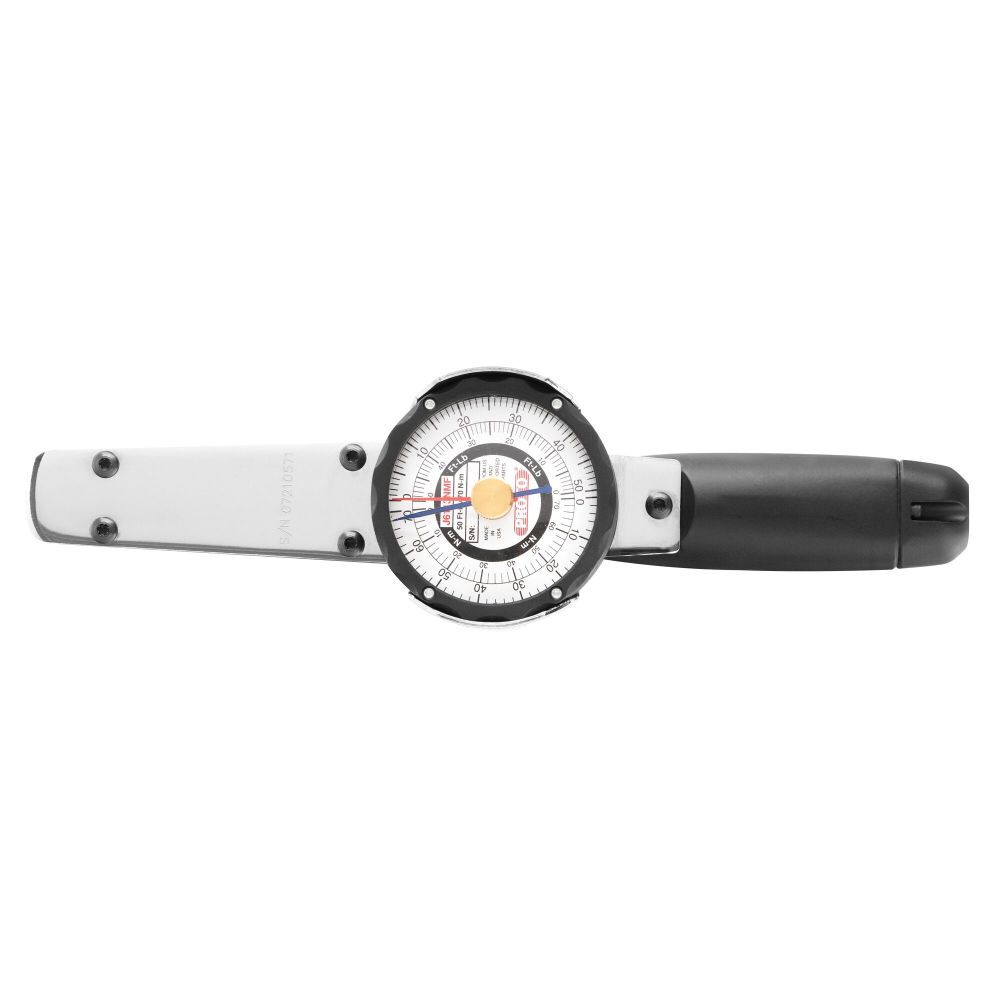 Proto 3/8 in Drive Dial Torque Wrench 14-70 Nm, 10-50 ft-lbs