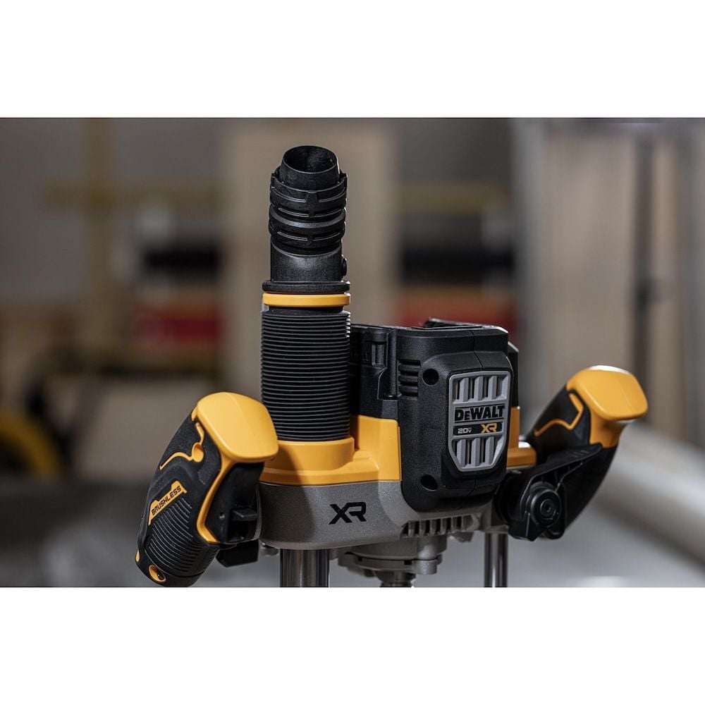 DEWALT 20V MAX XR 2-1/4 Peak HP Plunge Router (Bare Tool), large image number 16