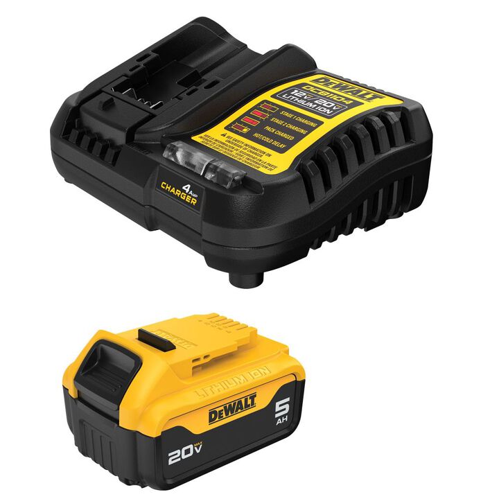 DEWALT 20V MAX 5 AH Starter Kit