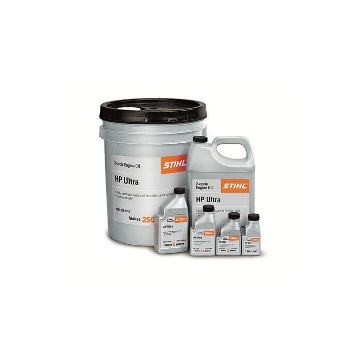 Stihl HP Ultra Fully Synthetic 2-Cycle Engine Oil 50:1 1 Gal Mix 2.6 oz, large image number 2