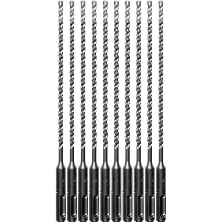 Makita 3/16in x 8in SDS Plus Bit 3 Cutter 10pk, large image number 0