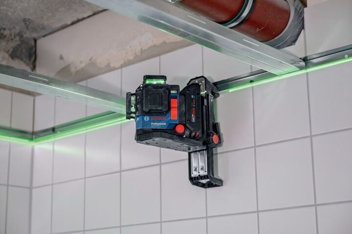 Bosch 18V 360 Degree Connected Green-Beam Three-Plane Leveling and Alignment Laser, large image number 5