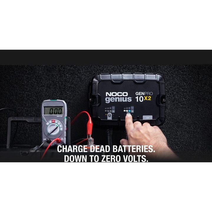 Noco Battery Charger 12V 20A Fully Automatic 2 Bank On Board, large image number 6