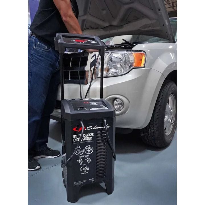 Schumacher Electric 250 Amp 12/24 V Automatic Battery Charger/Engine Starter, large image number 4