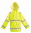 Occunomix Yellow Flame Resistant Rain Jacket - Medium, small