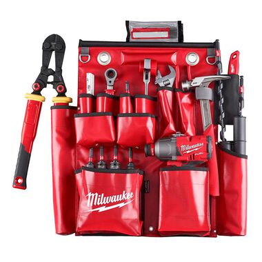 Milwaukee Lineman's Compact Aerial Tool Apron, large image number 10