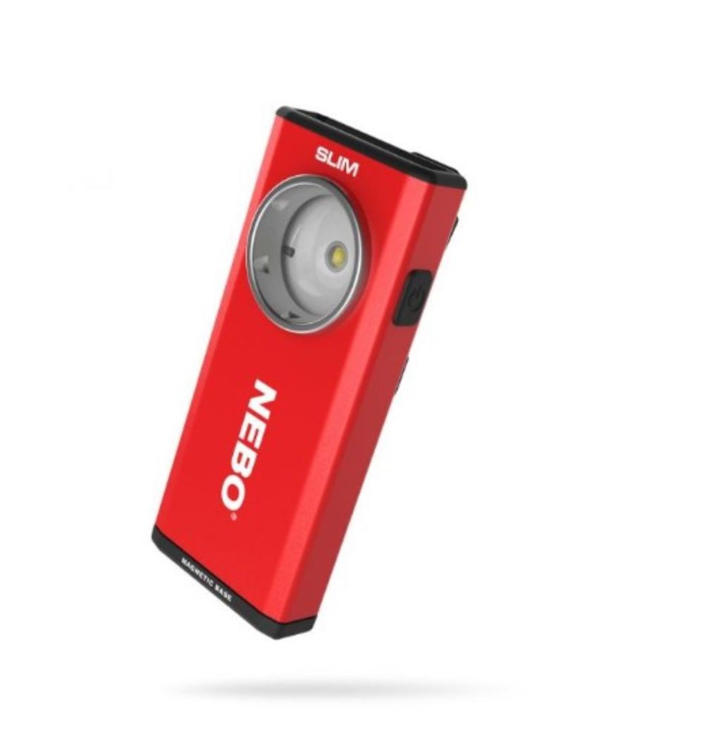 Nebo Slim Flashlight Pocket Rechargeable Red Nebo Slim Flashlight Pocket Rechargeable Red