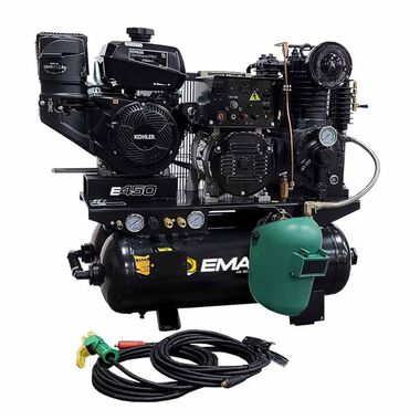 EMAX 20 Gallon 14HP Kohler Engine Gasoline Powered Air Compressor