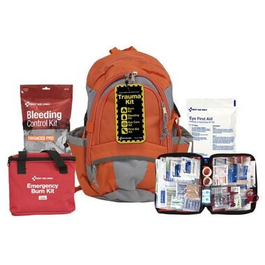 First Aid Only All In One Trauma Backpack Kit