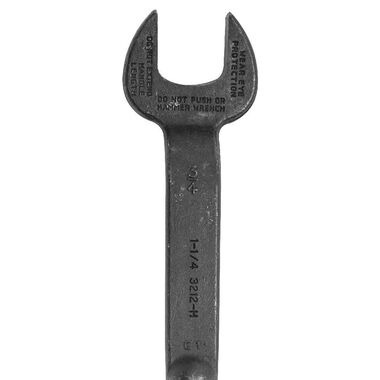 Klein Tools Spud Wrench 1-1/4in Heavy Nut, large image number 10