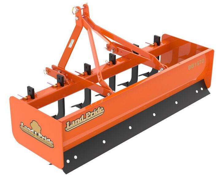 Land Pride BB1572 72 Inch Box Scraper for Kubota 17-40HP B, L Series Tractors, large image number 1