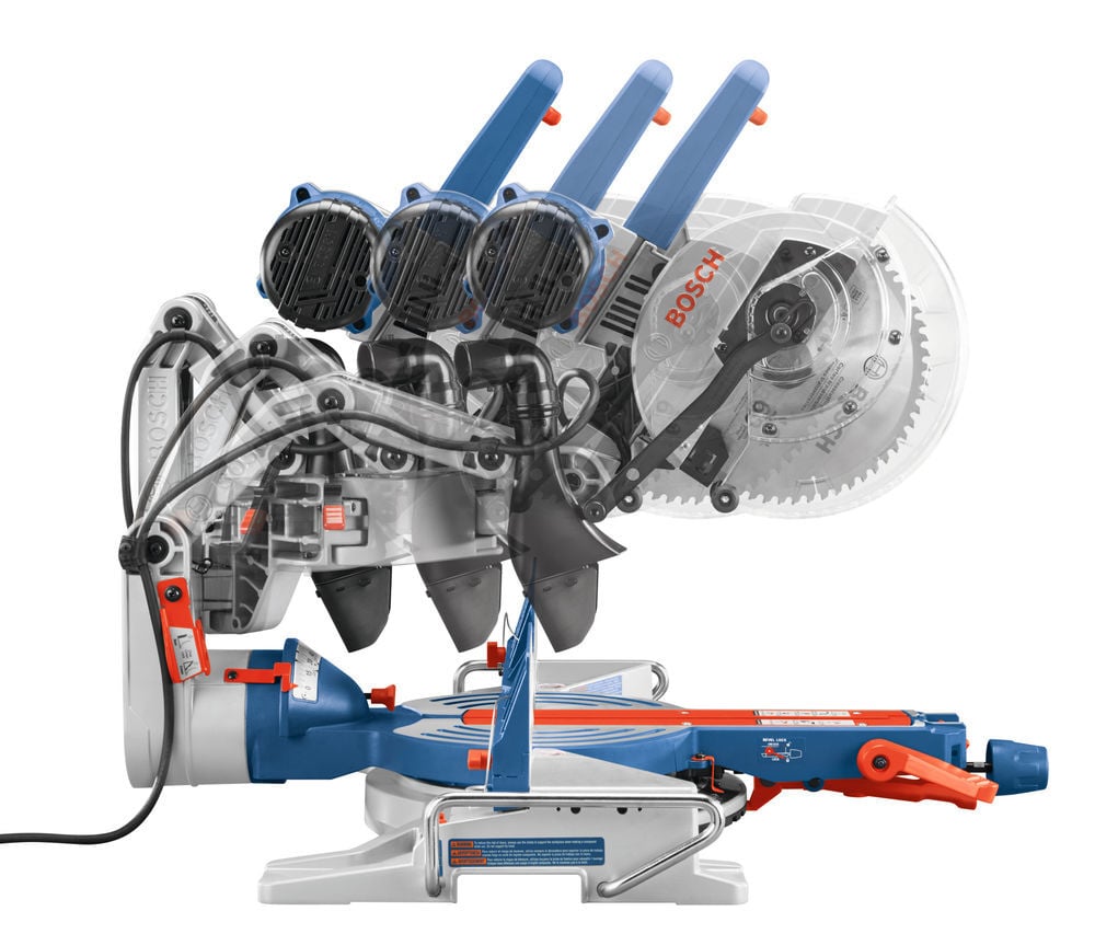 Bosch 10 Inch Dual-Bevel Glide Miter Saw, Reconditioned, large image number 5