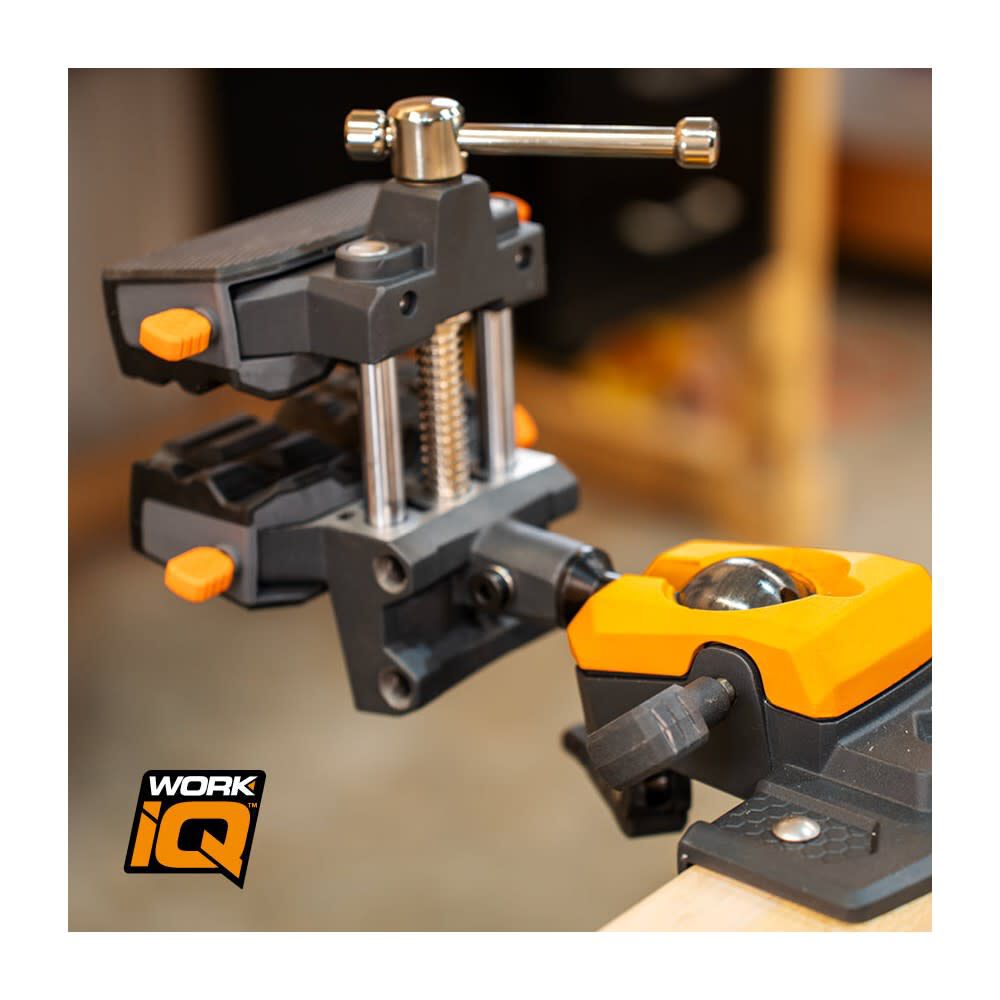 Work IQ 360 degree Multi-Axis Articulating Bench-Mount IQ Vise, large image number 3