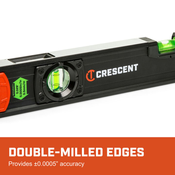 Crescent 24 Inch NITE EYE Aluminum Box Beam Level, large image number 3