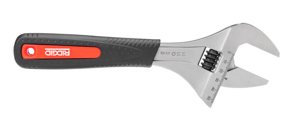 Ridgid 10 Inch Super Wide Capacity Slim Jaw Adjustable Wrench, large image number 5