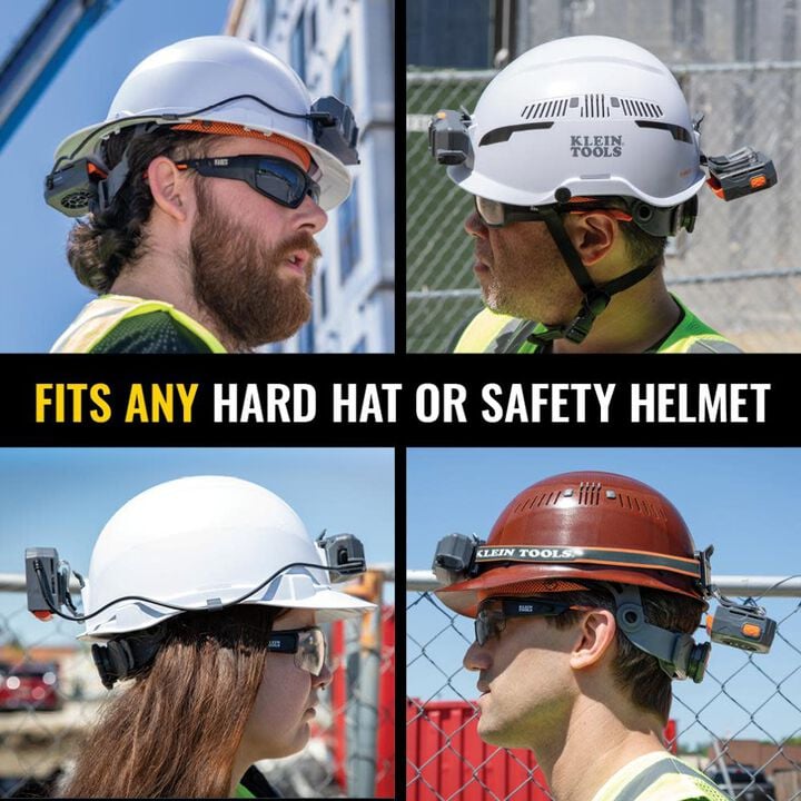 Klein Tools Vented Hard Hat, White and Turbo Fan Set, large image number 3