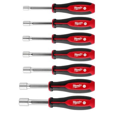 Milwaukee SAE HollowCore Magnetic Nut Driver Set 7pc, large image number 0