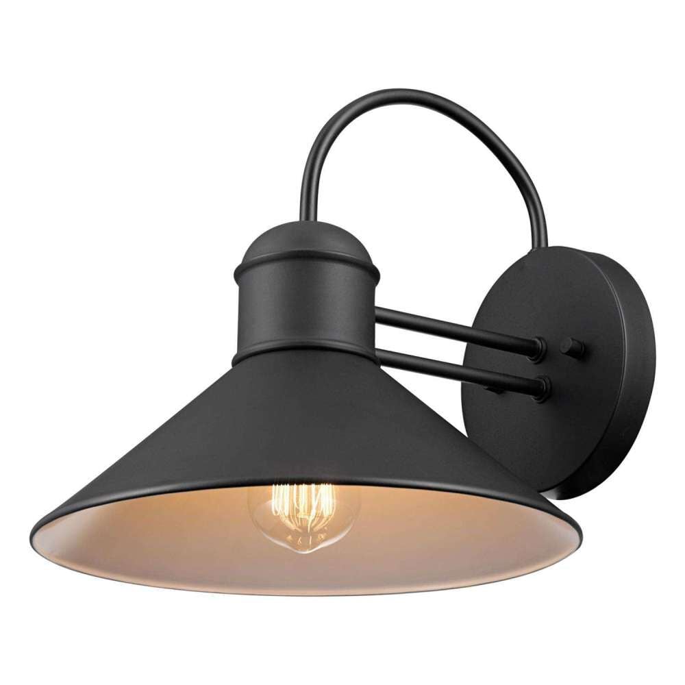 Globe Electric Sebastien Wall Sconce Matte Black 1 Light 2pk, large image number 5