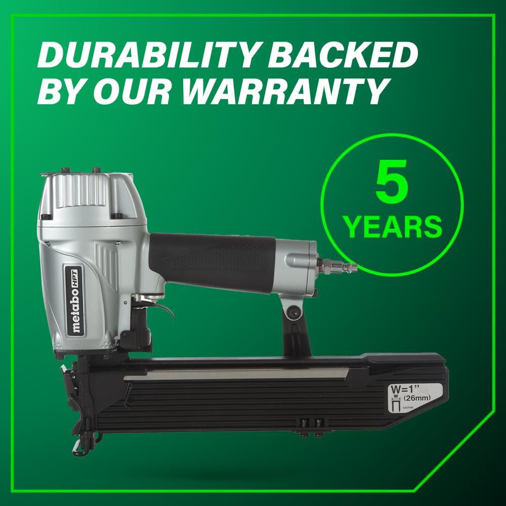 Metabo HPT 1 Inch 16 Gauge Wide Crown Stapler | N5024A2, large image number 11