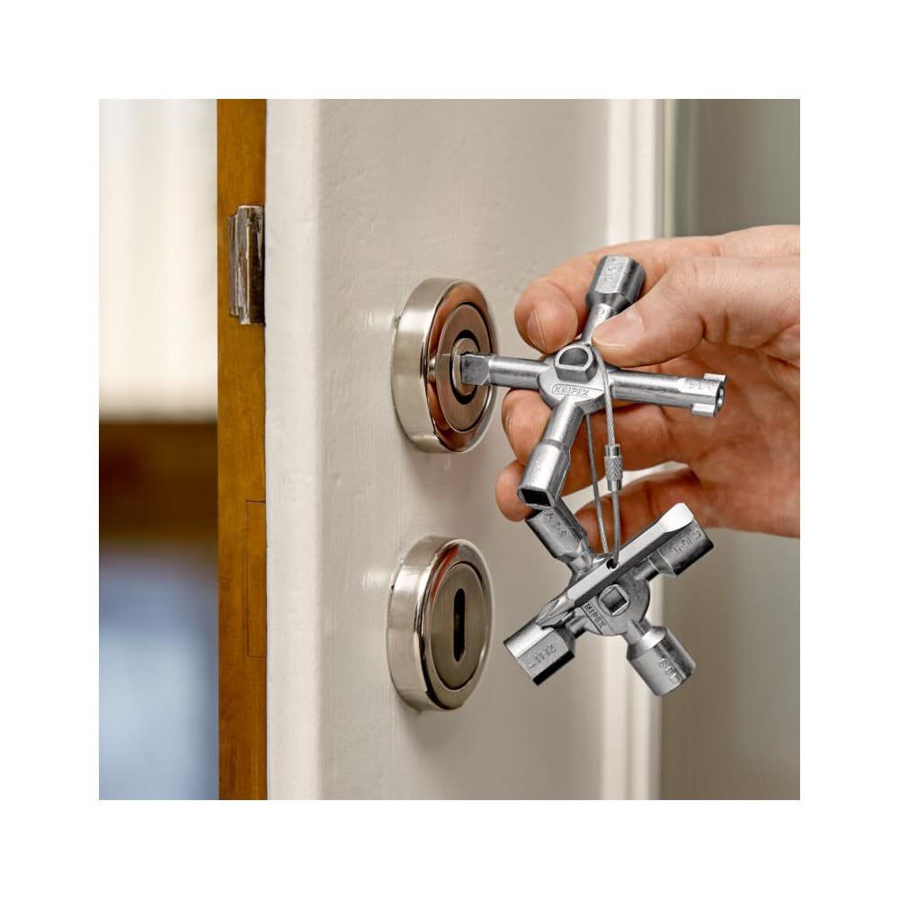 Knipex TwinKey For All Standard Cabinets & Shut Off Systems, large image number 3