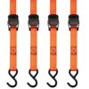 Black and Decker 1 Inch x 10 Ft Cam Buckle Tie Downs 4 Pieces, small image number 1