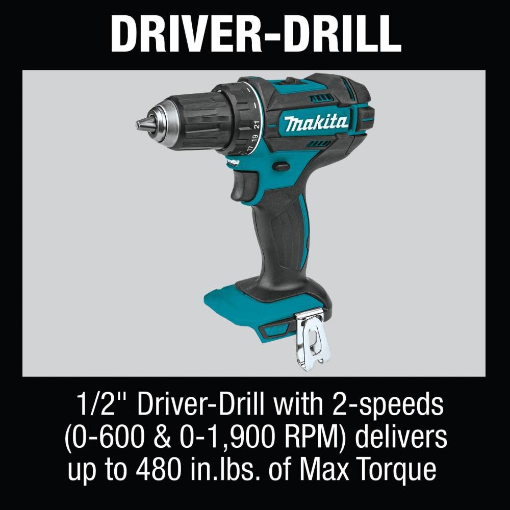 Makita 5 hotsell tool combo kit