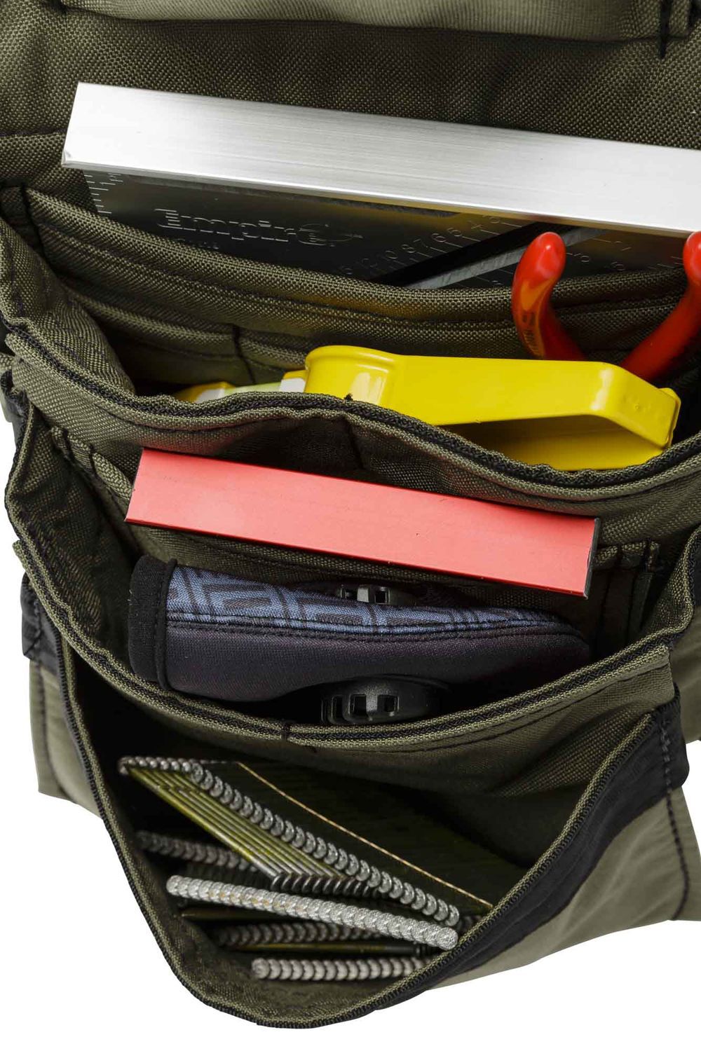 Diamondback Toolbelts Wrangell 2.0 4-Pocket Left Side Pouch with Hook and Loop, Ranger Green, large image number 3